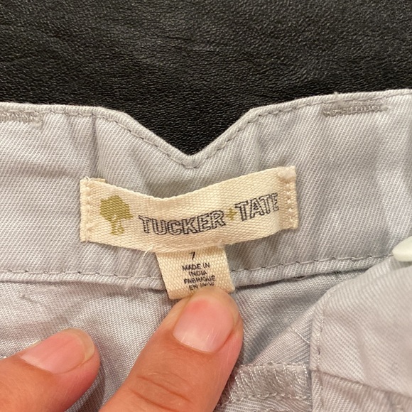 Tucker and Tate boys size 7 light grey dress pants with adjustable waist - Picture 3 of 4